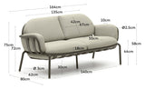 Joncols 2-pers. Loungesofa, Lysegrøn - Unoliving.com