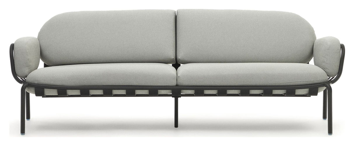 Joncols 3-pers. Loungesofa, Lysegrå - Unoliving.com