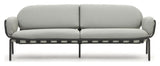 Joncols 3-pers. Loungesofa, Lysegrå - Unoliving.com