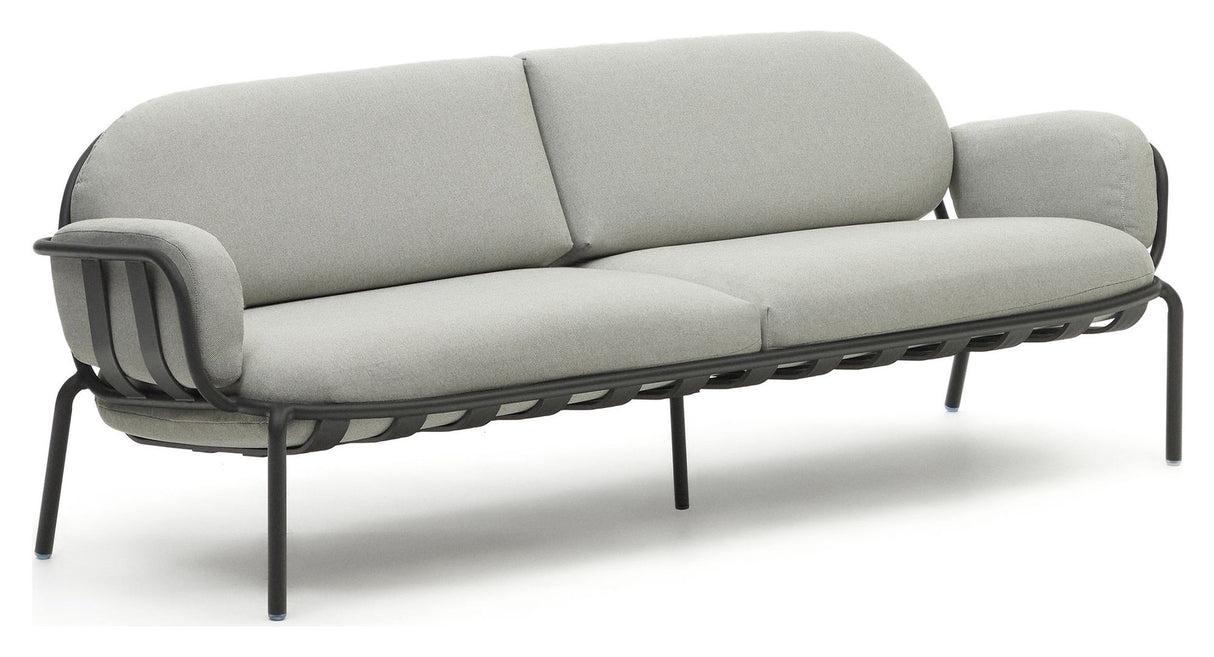 Joncols 3-pers. Loungesofa, Lysegrå - Unoliving.com