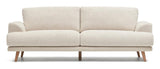 Karin 3-pers sofa - Hvid - Unoliving.com