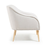 Lobby Loungestol m/armlæn Beige - Unoliving.com