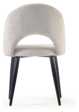 Mael Spisebordsstol, Beige/Sort - Unoliving.com