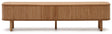 Mailen TV-Bord m. 2 låger, Askefinér/Naturlig finish, 200x50 - Unoliving.com