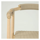 Majela Spisebordsstol Beige reb - Unoliving.com