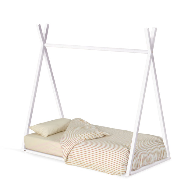 Maralis Teepee Børneseng, 70x140 cm, Hvid - Unoliving.com