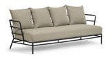 Mareluz Loungesofa m. hynder Sort/Grå - Unoliving.com