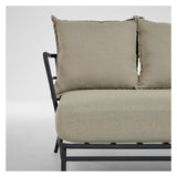 Mareluz Loungesofa m. hynder Sort/Grå - Unoliving.com