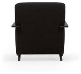 Meghan Loungestol, Sort lammeskinds-look/Wenge ask - Unoliving.com