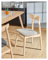 Nayme Spisebordsstol, Beige - Unoliving.com