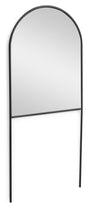 Nazara Spejl m. sort metalramme, 70x161 - Unoliving.com