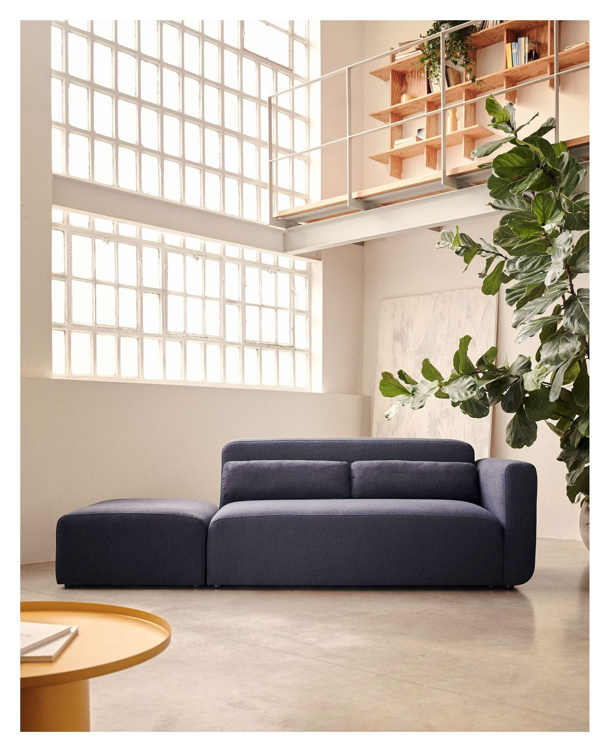 Neom 2-pers. Sofa m. rygmodul, Blå