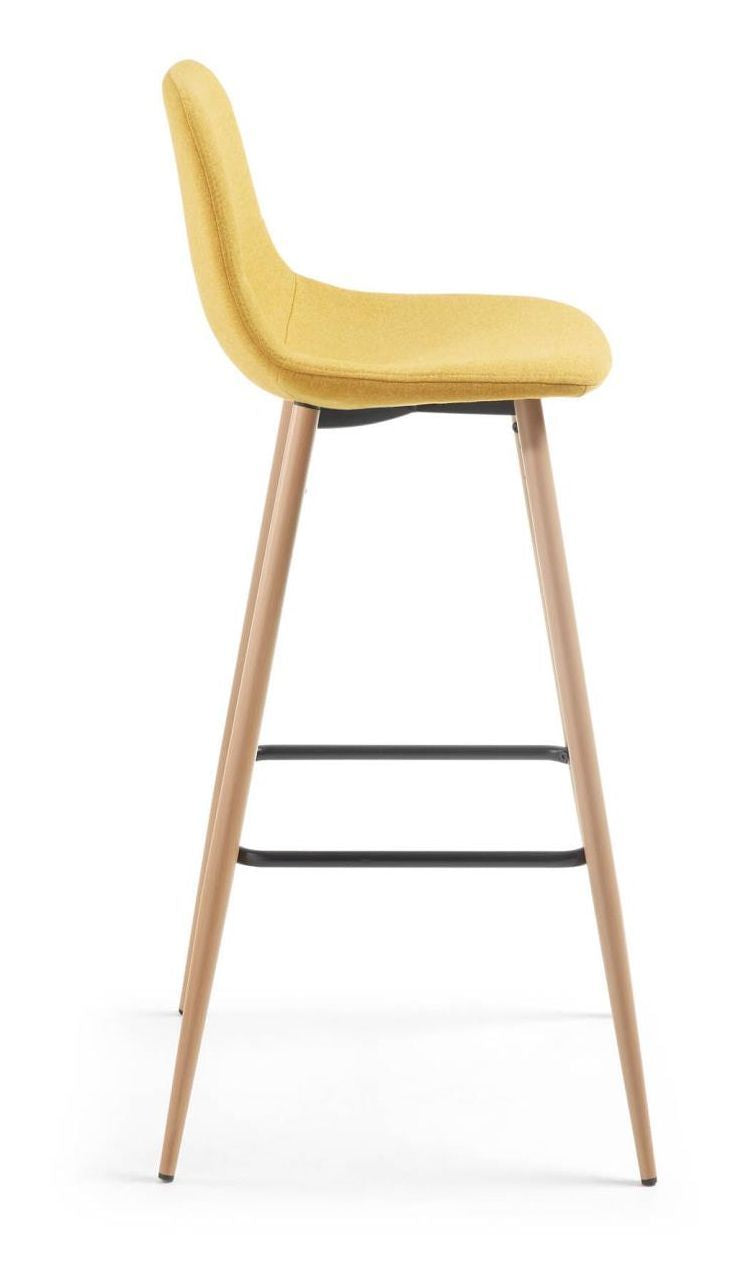 Nilson barstol Mustard, SH: 65cm