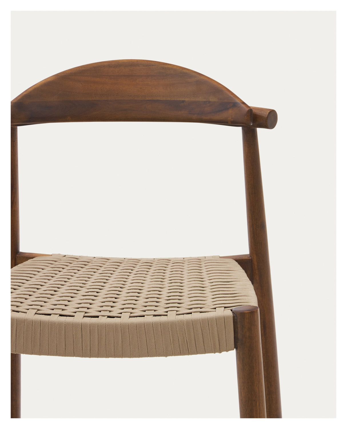 Nina stol 62cm, brun/beige - Unoliving.com