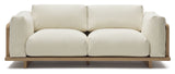 Oaq 3-pers. Sofa, Beige - Unoliving.com