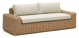 Portlligat 3-pers. Loungesofa, Beige rattan