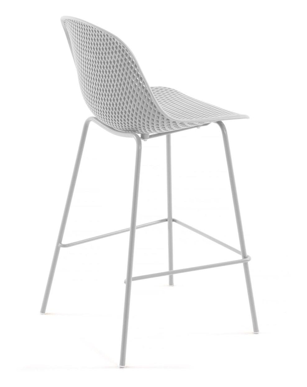 Quinby barstol SH: 65cm, Hvid - Unoliving.com