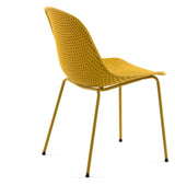 Quinby Spisebordsstol, Mustard - Unoliving.com