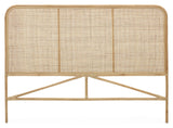 Quiterie Sengegavl, Naturflet, Til 150/160 cm senge - Unoliving.com