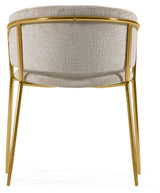 Runnie Spisebordsstol, Beige chenille - Unoliving.com