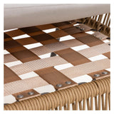 Samanta Loungestol, Beige/Sort - Unoliving.com