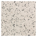 Shanelle Havebord Ø120, Hvid Terrazzo - Unoliving.com