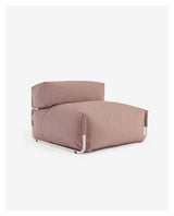 Square Loungestol, Hvid alu/Terracotta - Unoliving.com