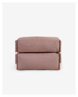 Square Loungestol, Hvid alu/Terracotta - Unoliving.com