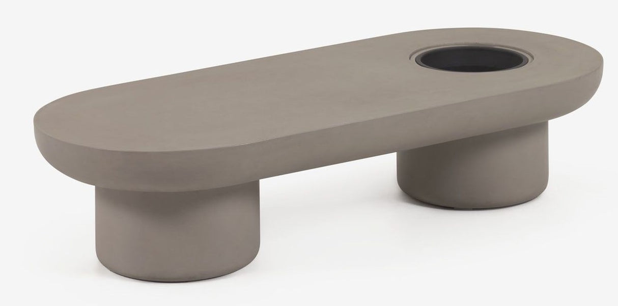 Taimi Loungebord, 140x60, Beton - Unoliving.com