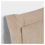 Tanit Sengegavl, 100x100, Beige linned - Unoliving.com