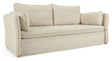 Tanit Sovesofa, B210, Off-White linen/Bøgeben - Unoliving.com