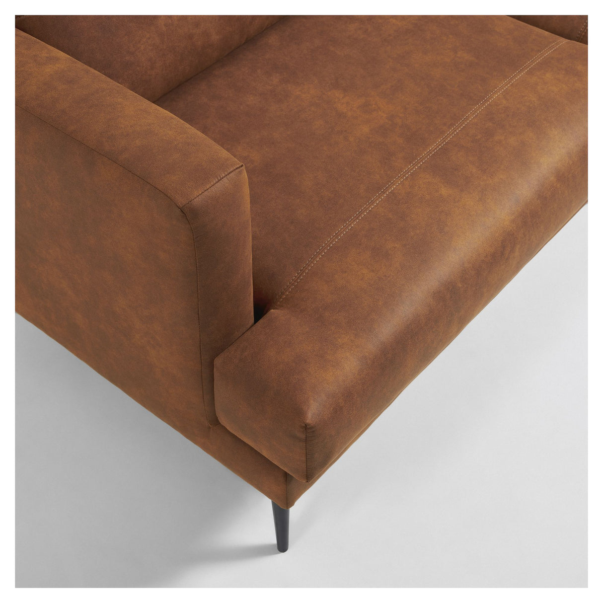 Tanya 2-pers. Sofa, Lysebrun - Unoliving.com