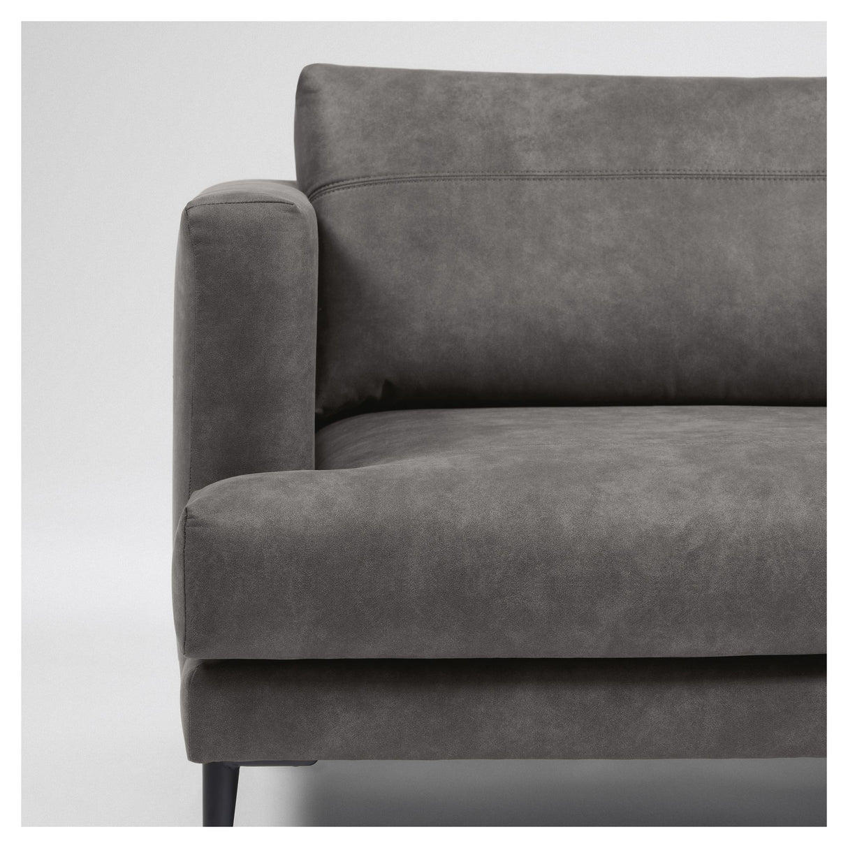 Tanya 2-pers. Sofa, Mørkegrå - Unoliving.com