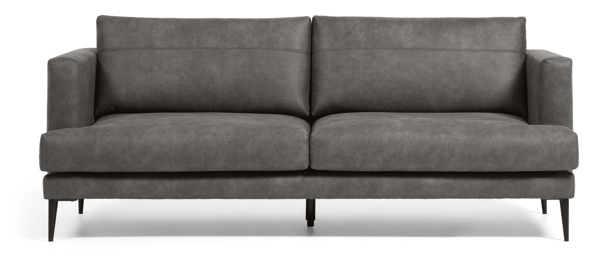 Tanya 2-pers. Sofa, Mørkegrå - Unoliving.com