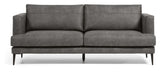 Tanya 2-pers. Sofa, Mørkegrå - Unoliving.com