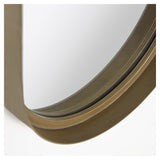 Tiare Spejl Guld ramme, 31x61,5 - Unoliving.com