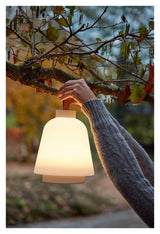 Udiya Outdoor Bordlampe, Polythene/Hvid metal - Unoliving.com