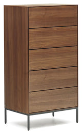 Vedrana Kommode, Valnøddefinér, 60x114 - Unoliving.com