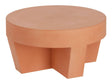 Kave Home Vilena Loungebord Terracotta, Ø60 - Unoliving.com