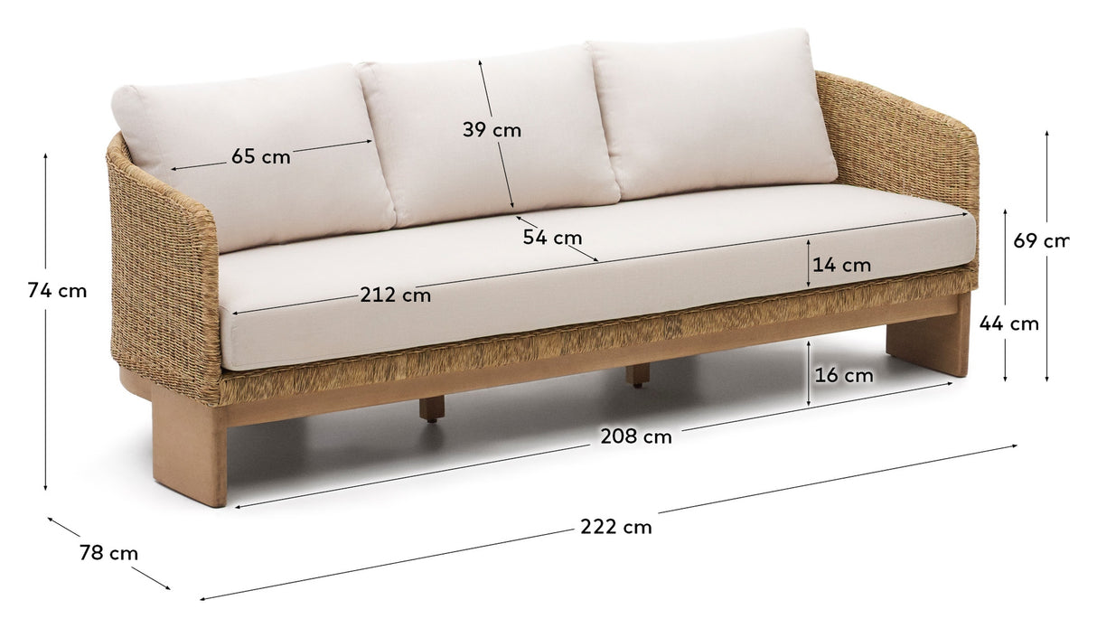 Xoriguer, 3-pers. Sofa - Unoliving.com