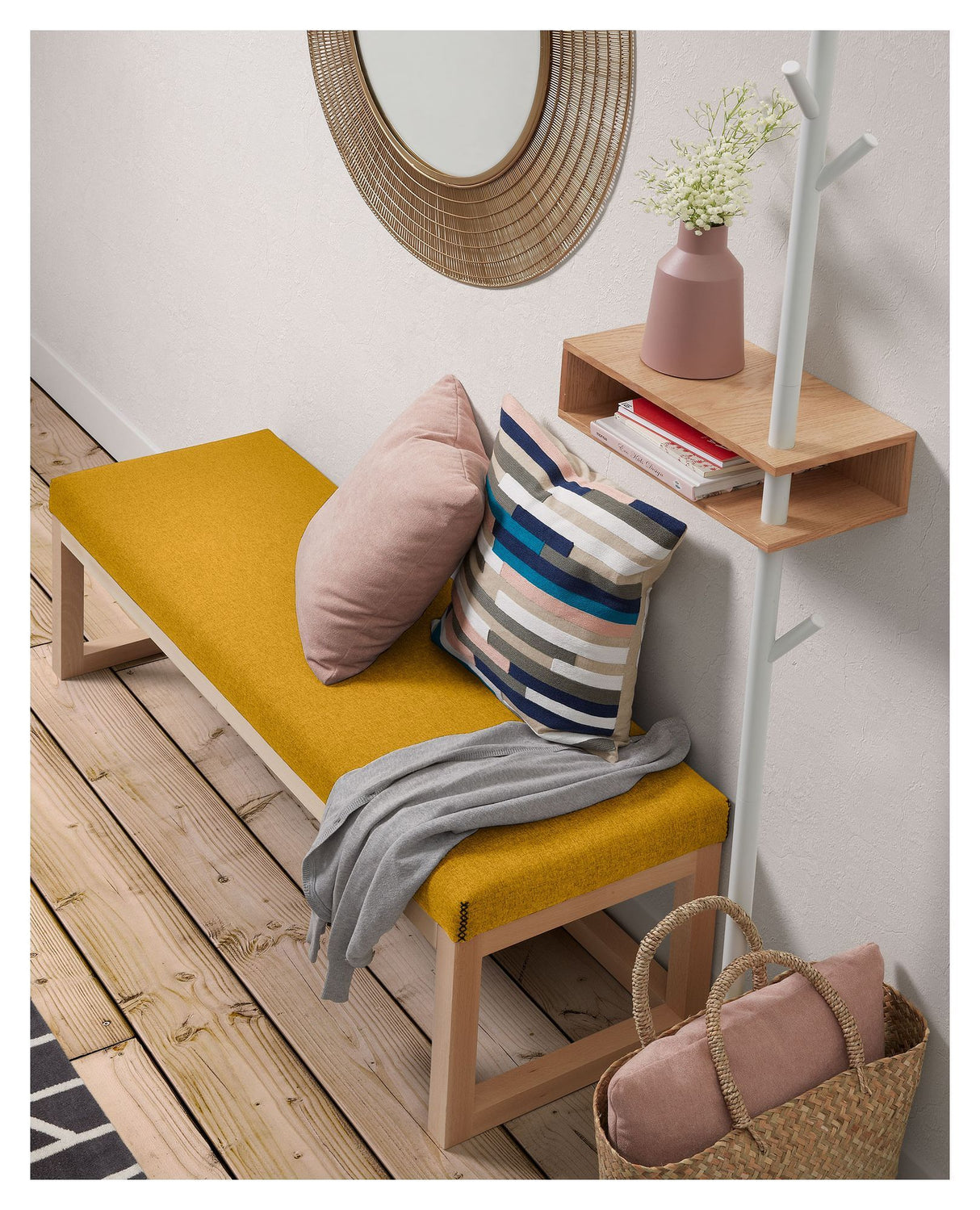 Yola Bænk, Mustard - Unoliving.com