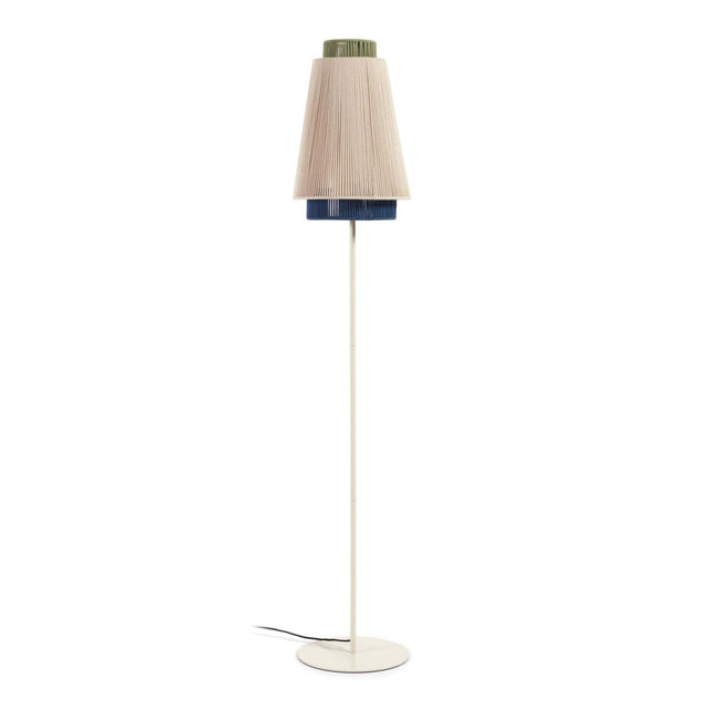 Yuvia Gulvlampe i bomuld, Beige - Unoliving.com