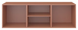 Keep AV Reol med fast hylde. Modul 007, Terracotta - Unoliving.com