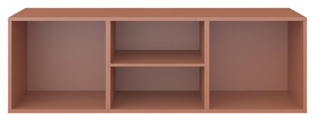 Keep AV Reol med fast hylde. Modul 007, Terracotta - Unoliving.com