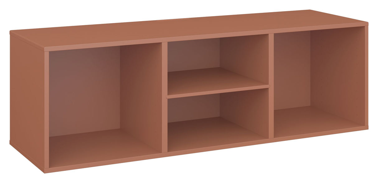 Keep AV Reol med fast hylde. Modul 007, Terracotta - Unoliving.com