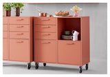 Keep Reol med 2 faste hylder. Modul 006, Terracotta - Unoliving.com