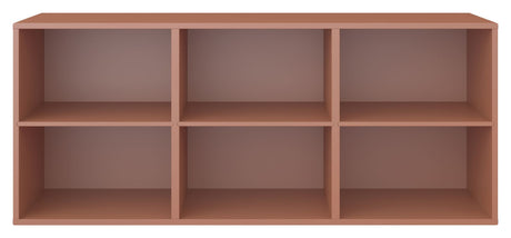 Keep Reol med 3 faste hylder. Modul 005, Terracotta - Unoliving.com