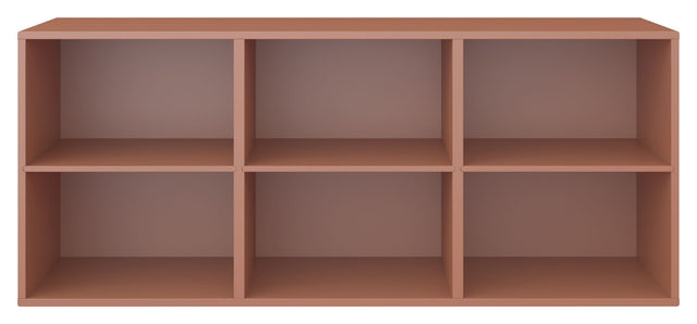 Keep Reol med 3 faste hylder. Modul 005, Terracotta - Unoliving.com