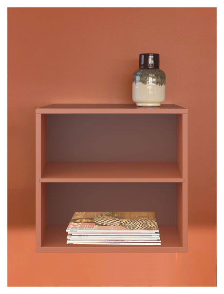 Keep Reol med fast hylde. Modul 001, Terracotta - Unoliving.com