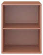 Keep Reol med fast hylde. Modul 003, Terracotta - Unoliving.com